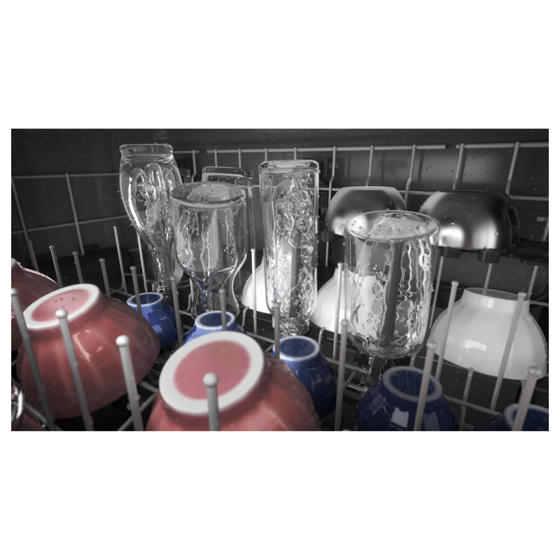 GE Appliances 24" 50 Decibel ENERGY STAR Certified Builtin Top Control